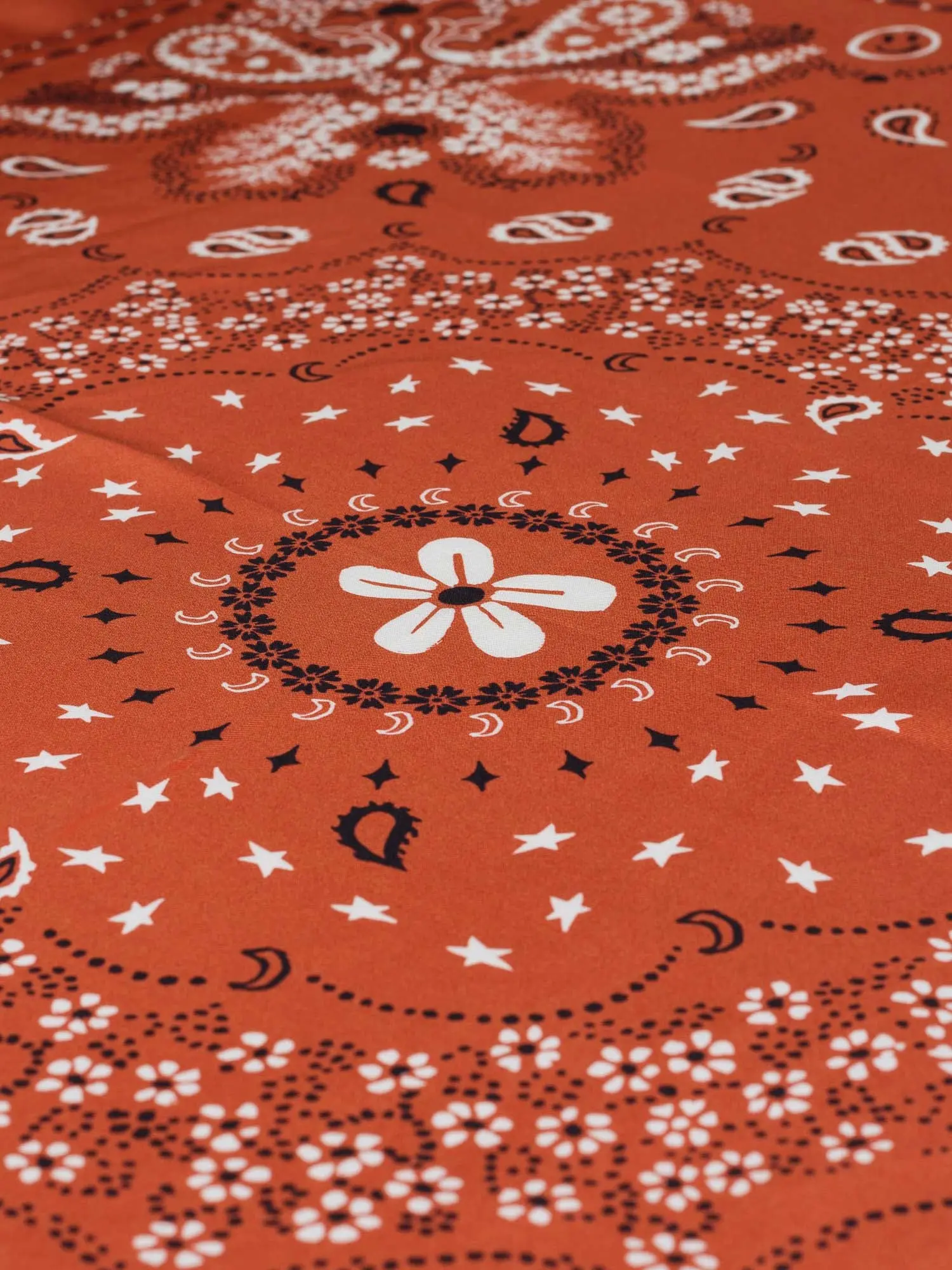 Bandana Classique en Soie - KETCHUP - Grand Modèle - Image 4