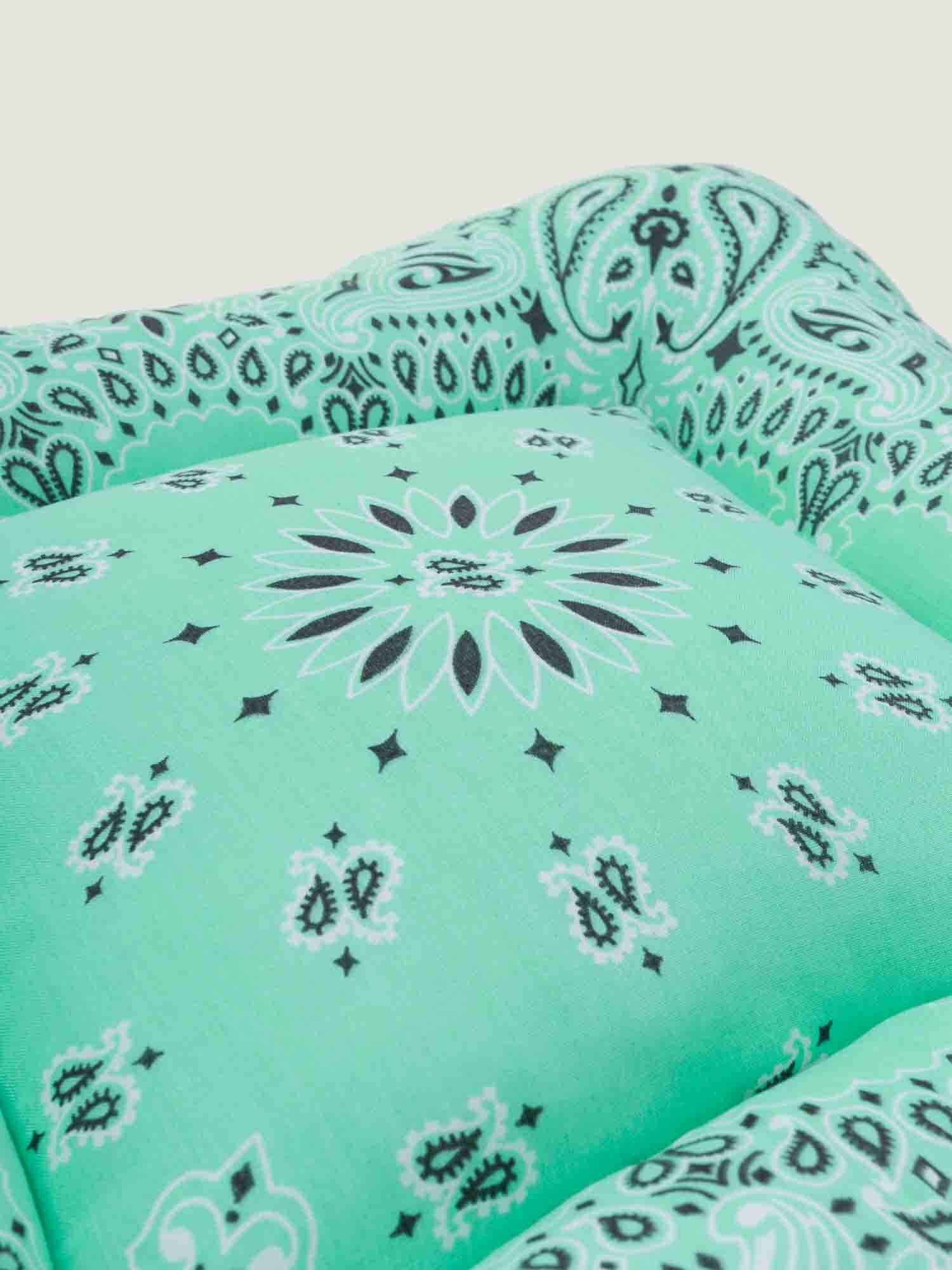 Coussin chien - Lilas / Mint - Image 5