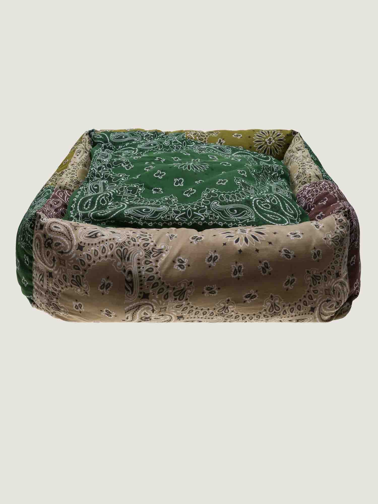 Grand panier chien - Bronze / Colorblock - Image 3