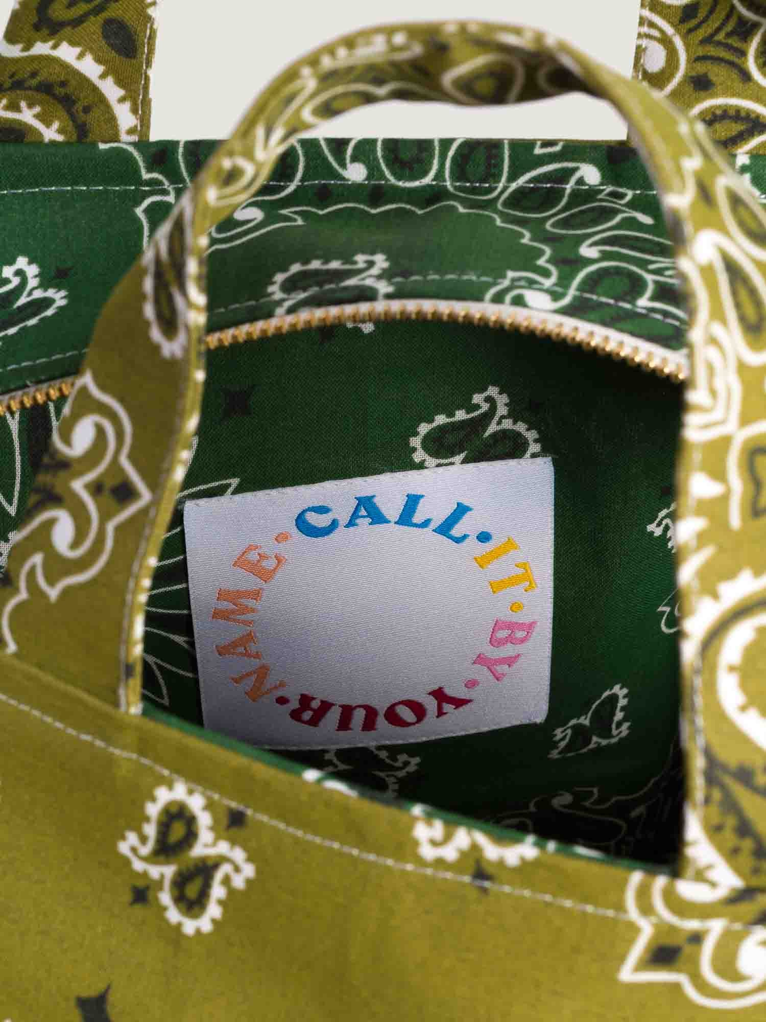 Sac Trapèze - Bronze / Vert Week-end - Image 7