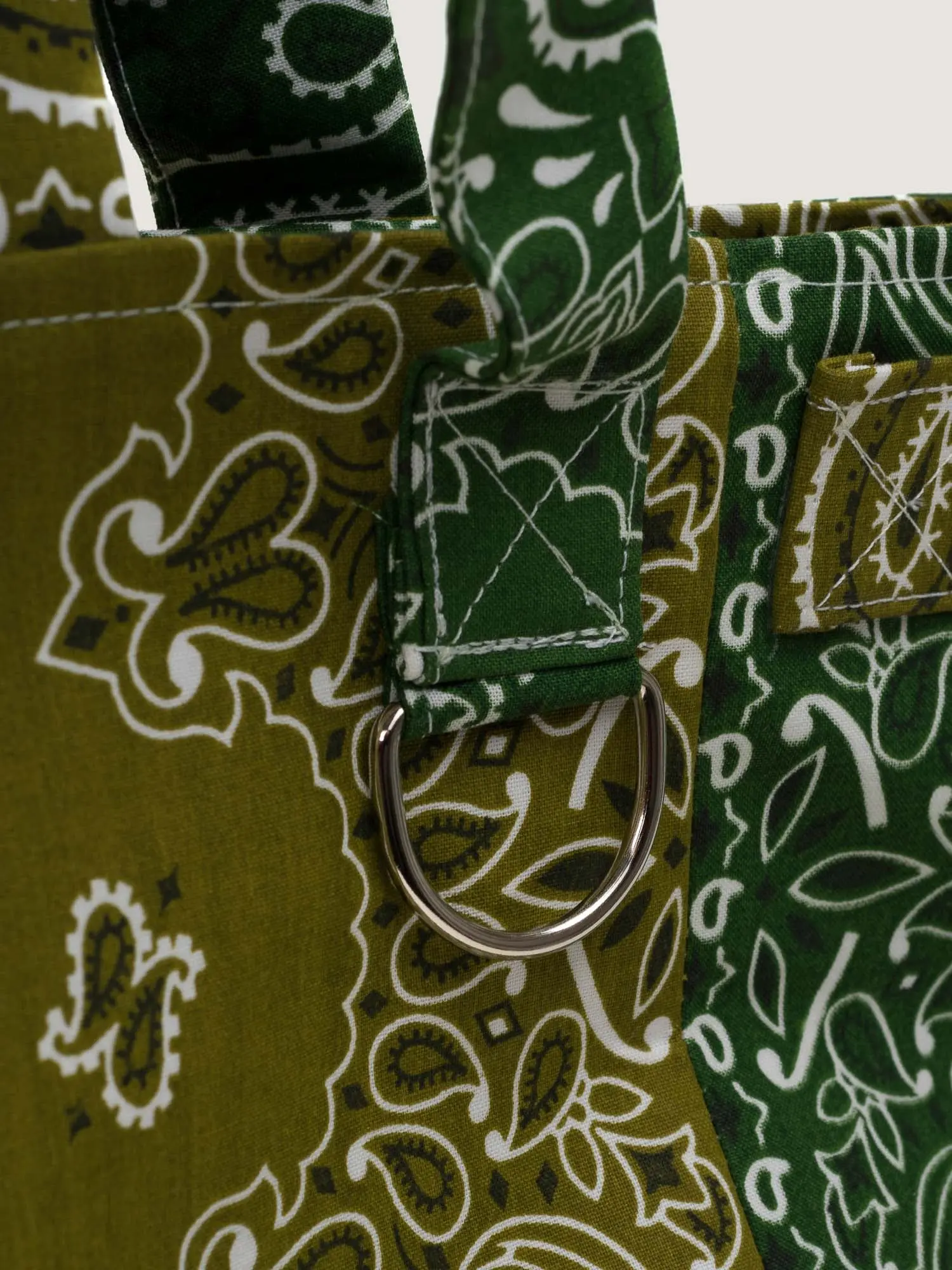 Sac Trapèze - Bronze / Vert Week-end - Image 8