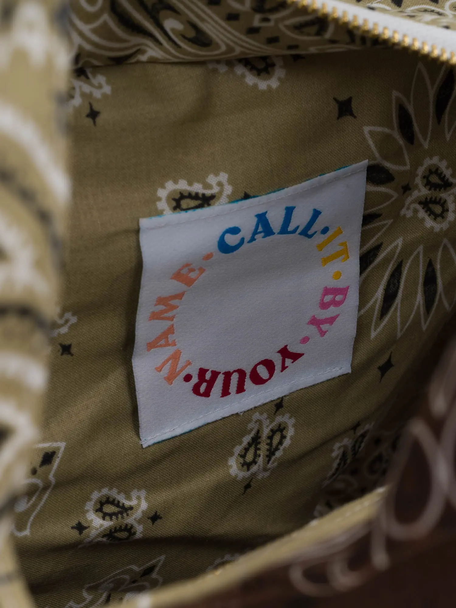 Sac Trapèze - Marron / Beige - Image 6