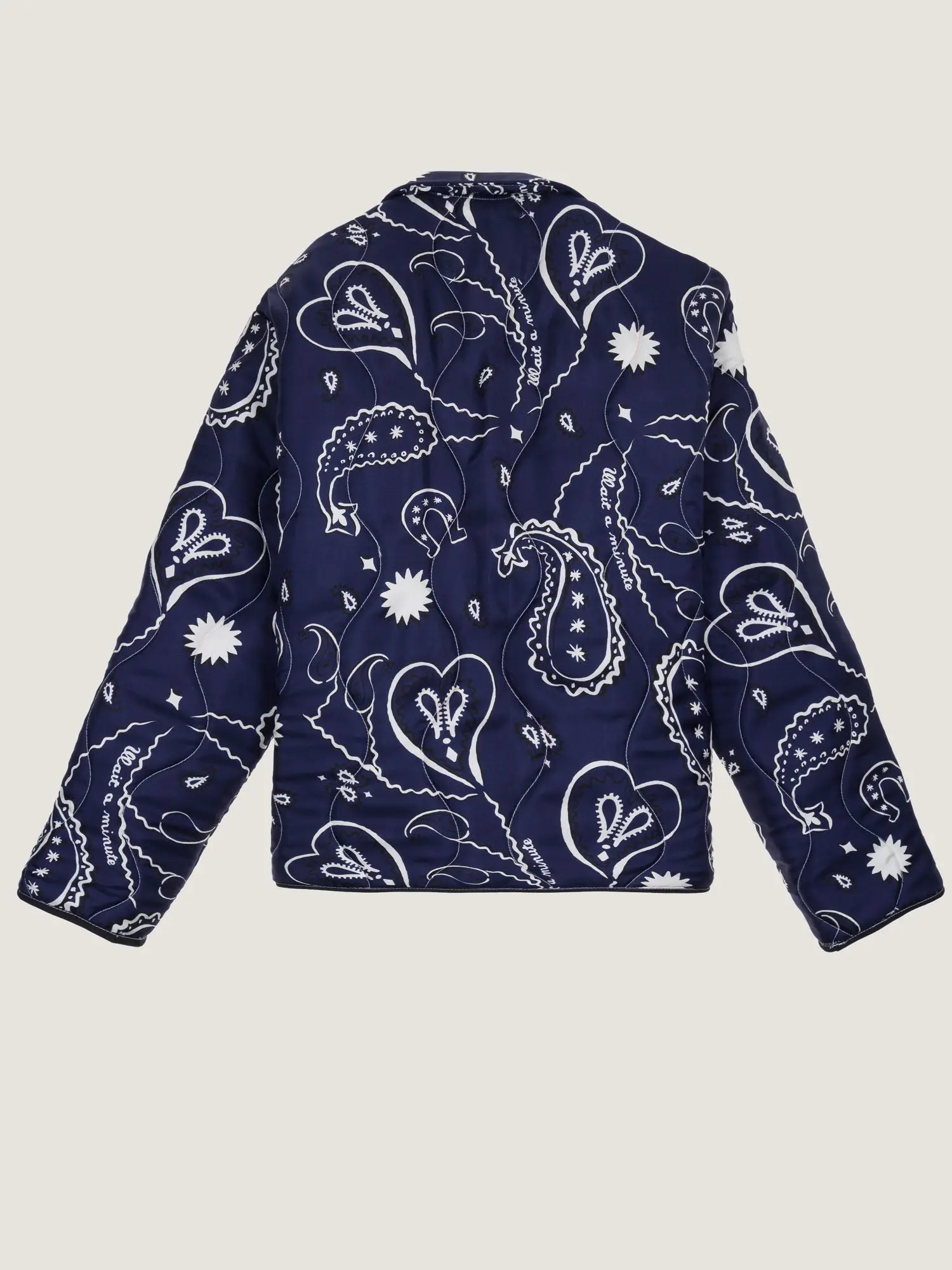 Veste en Soie - HOWDY - Navy - Image 3